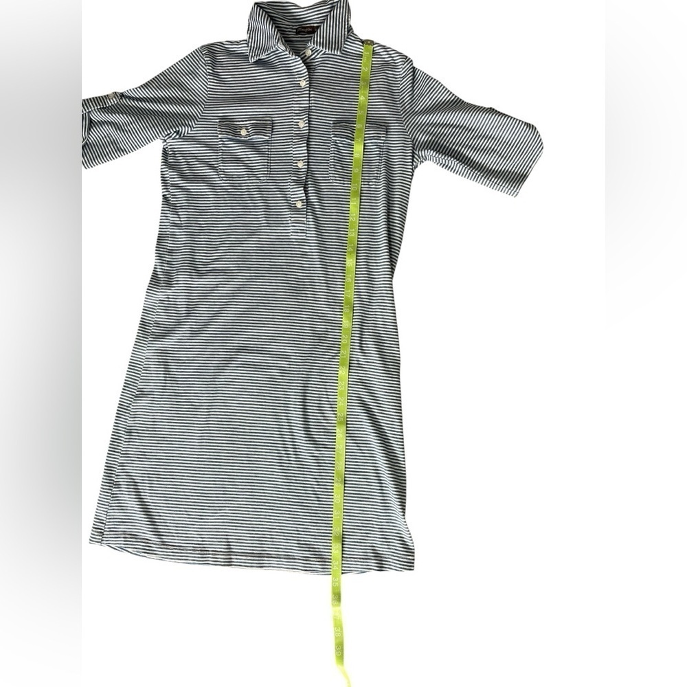 J. McLaughlin Utility Pocket Shirt Dress - Picture 7 of 8